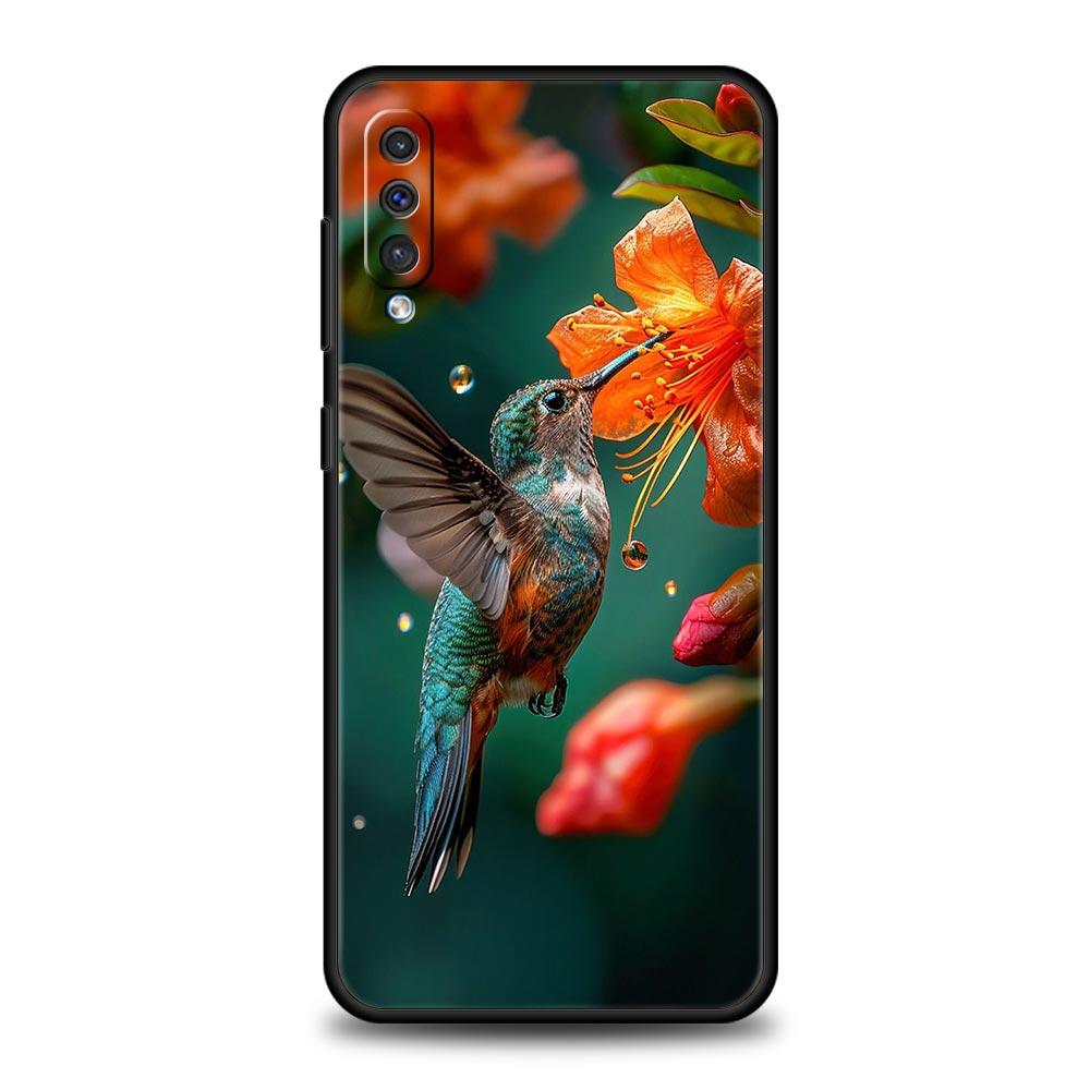 Hummingbird Phone Case For Samsung Galaxy A56 A36 A26 A34 A17 A16 A06 A14 A12 A54 A72 A70 A30 A24 A22 A20e A52 A50 A40 A32 Cover