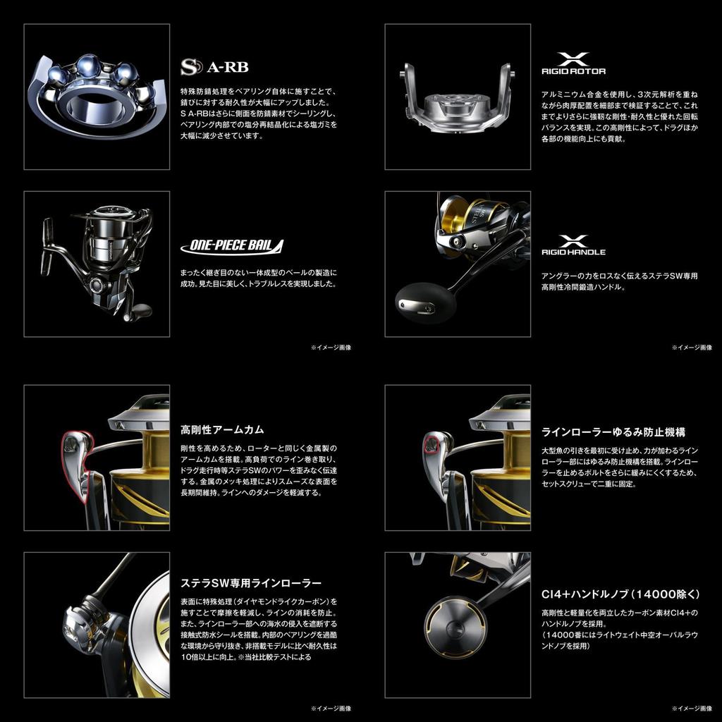 SHIMANO Spinning Reel 25 Stella SW 10000PG