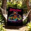 1pc Scooby Doo Outdoor Blanket - Throw Blanket, Soft , Flannel Blankets, Living Room, Travel, Camping c1209087