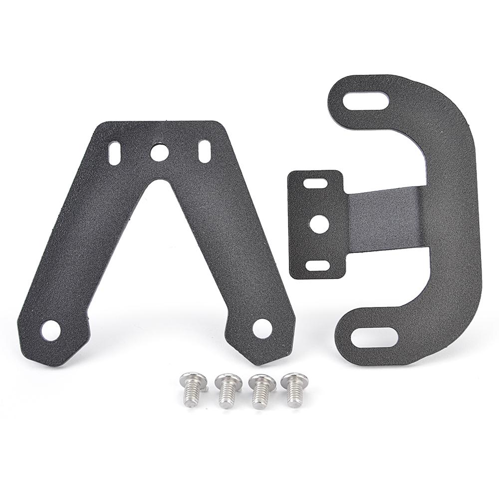 Front And Rear DVR Data Logger Navigation Bracket Holder for Kawasaki Ninja400 Ninja 400 2018-2024 Ninja500 Ninja 500 2024-2025