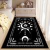 Celestial Moon and Star Pattern suitable as a non-slip mat for the living room or bedroom sofa