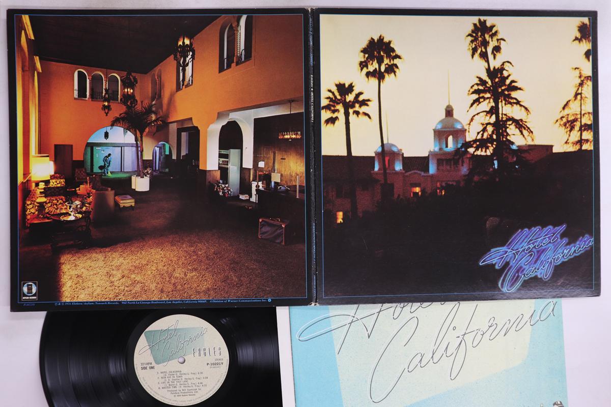

LP Record EAGLES - Hotel California P10221Y ASYLUM 1976 Japan Rock Used