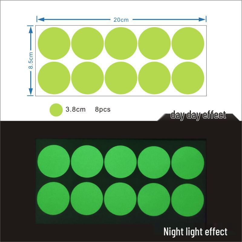 Colorful Luminous Star Wall Stickers for Kids' Rooms