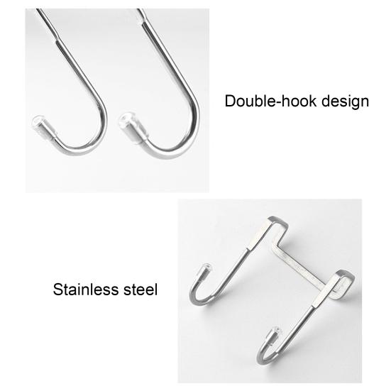 Duvara Monte Askılık Rafı Bağlantısı Ekstra Uzun Dolap Kancaları Delmeden Montaj Kaymaz Yer Tasarrufu Sağlayan Montlar Şapkalar Çantalar Havlular Düzenleyici