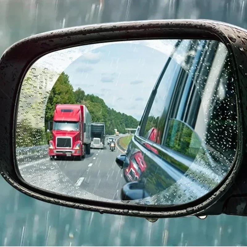 Car Rearview Mirror Protective Film, Anti-fog Membrane, Anti-glare, Waterproof, Waterproof, Car Sticker