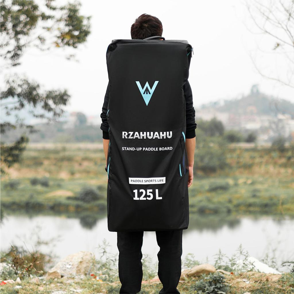 Oppblåsbar Paddleboard Ryggsekk 125L Stor Kapasitet Oxford Stoff SUP Surfebrett Bag