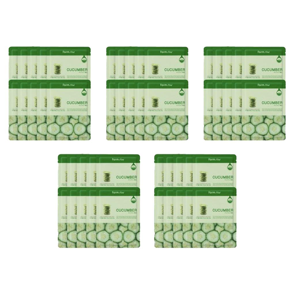 FARM STAY Visible Difference Mask Pack Cucumber 23ml (3 Options)