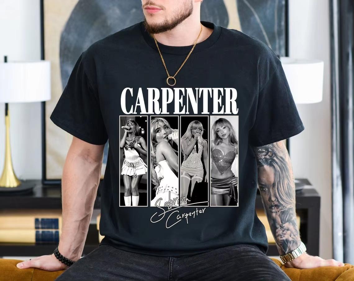 

Sabrina Carpenter Espresso Cotton T-shirt Unisex Women Men Short Sleeve Casual Daily Fan Essentials Tops Album New Aririval T... 5XL