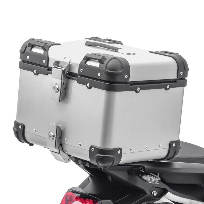 Set top-case et porte-bagages - Ducati Multistrada V4/V4 S 21-25 - Alu 45L - Étanche/verrouillable - Fixation dédiée
