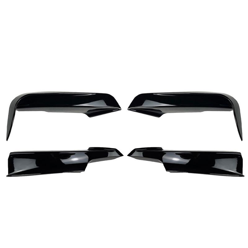 Für BMW F30 F31 M Sport 2012- Frontstoßstangenlippe Splitter Canards Spoiler 1 Paar Auto Nebelscheinwerfer Augenbrauenrahmen Abdeckung Gitter