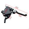 Universal 22mm Handlebar Brake Lever Replacement Comfortable Grip Assembly with Thumb Throttle for