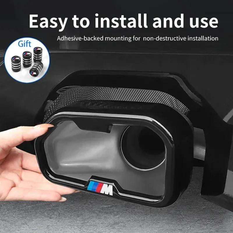 -Car Exhaust Muffler Pipe Cover Stainless Steel Tail Pipe Output Frame For BMW 5 Series G30 X3 X5 X7 G01 G02 G05 G07 G20 6GT G32