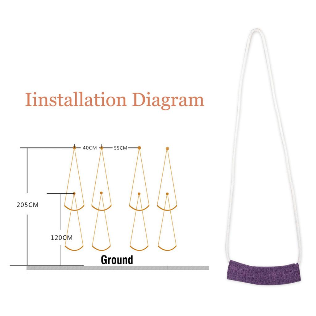 New Durable Yoga Auxiliary Training Wall Rope 13mm Aids Tool Accessory