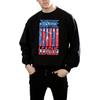 DC Comics Mens Justice League Movie Team Flag Sweatshirt