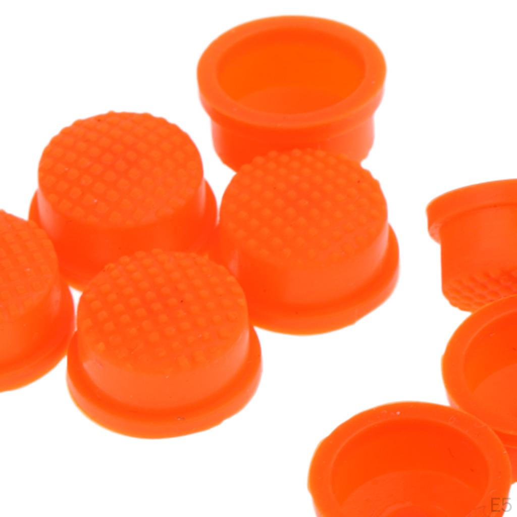 Pack of LED Flashlight with Rubber for Push Button Switch
