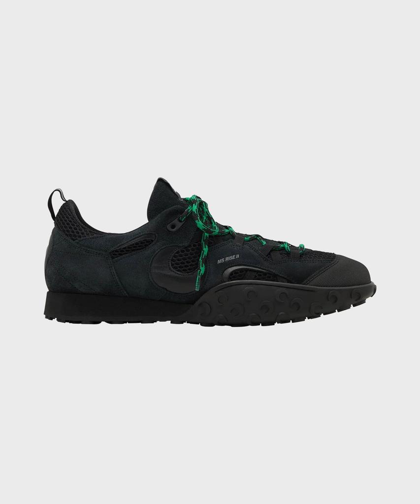 Marine Serre (W) Suede Leather Ms Rise Tyko Bk99 Black