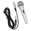 Handheld Wired Microphone 6.5mm Cardioid Dynamic Vocal Mic for Speakers Karaoke Singing Machine Amp Mixer