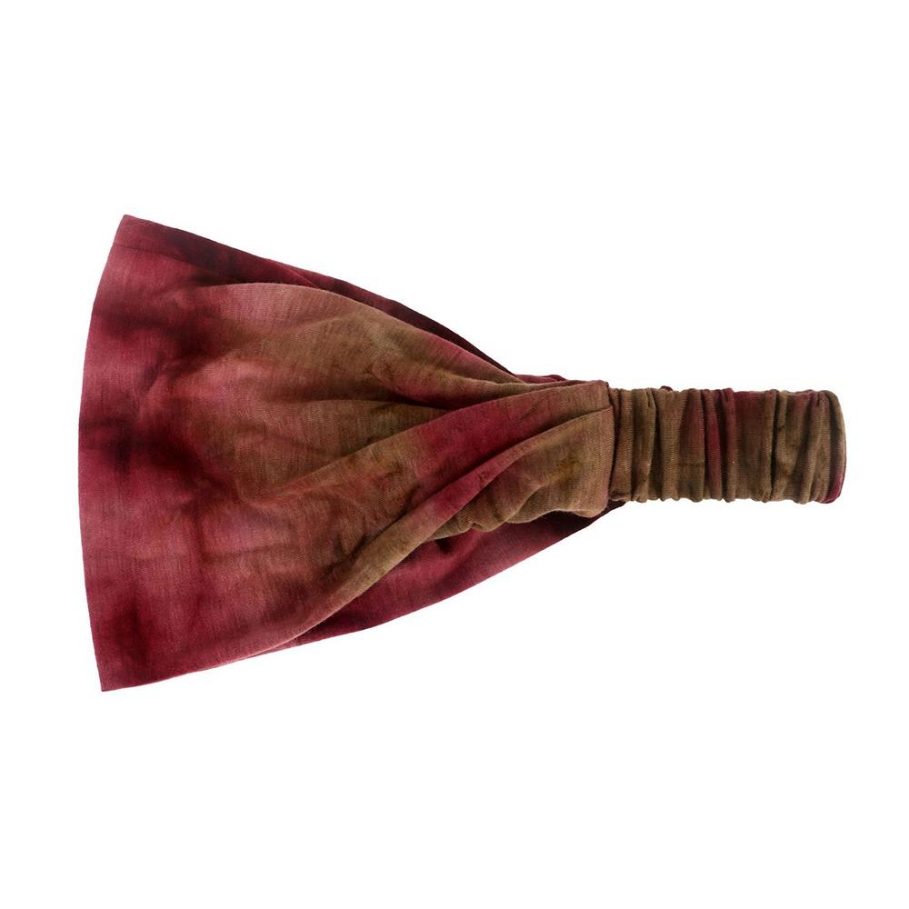 Cotton Yoga Headband Face Washing Fitness Elastic Headband Simple Tie Dye Headbands Girls