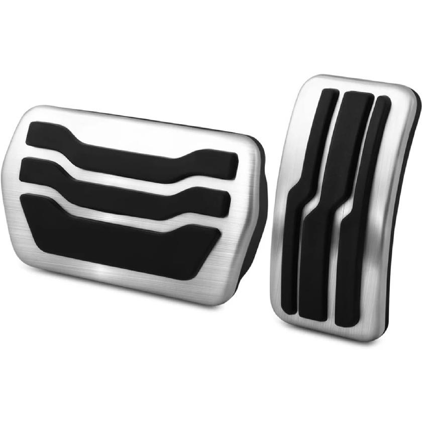 

AT MT Car Styling Pedal Pads Cover Compatible For Ford Bronco Sport CX430 2021 2022 Gas Accelerator Brake No Drilling Pedal Automotive Part(3 pcs) 2 pcs