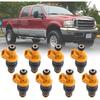 0280150943 Set of 8 Fuel Injector Compatible with F150 F250 F350 E150 E250 E350 4.6L 5.0L 5.4L 5.8L, Slakerbe 0280150939 0280150909 F0TED5B