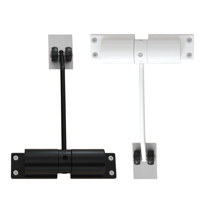 Durable Aluminum Alloy Door Closing Device Adjustable Gate Closing System Door Closure Suitable for Wooden & Fire Doors
