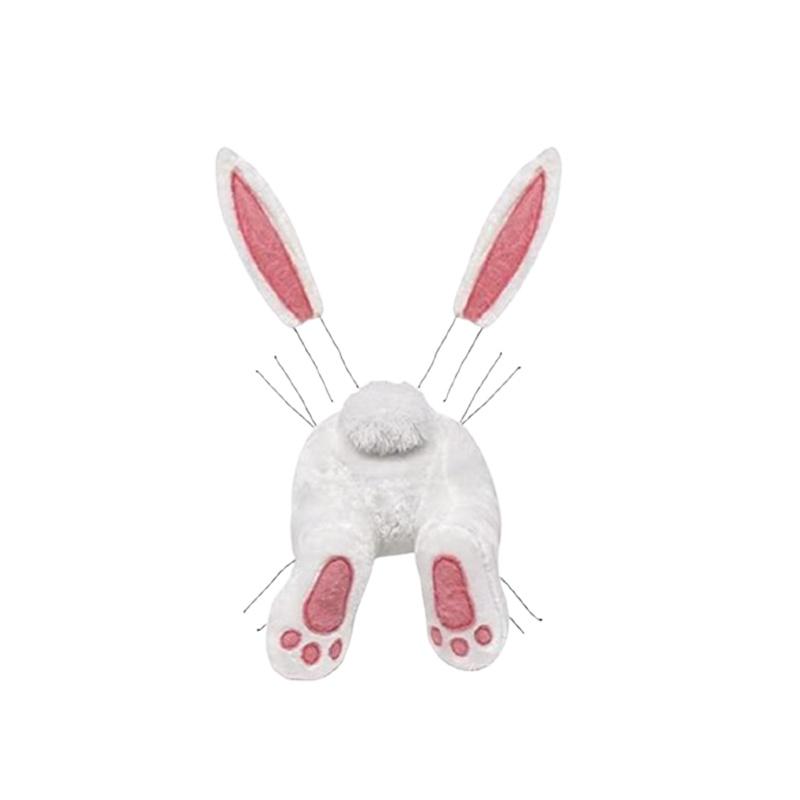 Easter Bunny Wreath Decor For Door Colorful And Durable