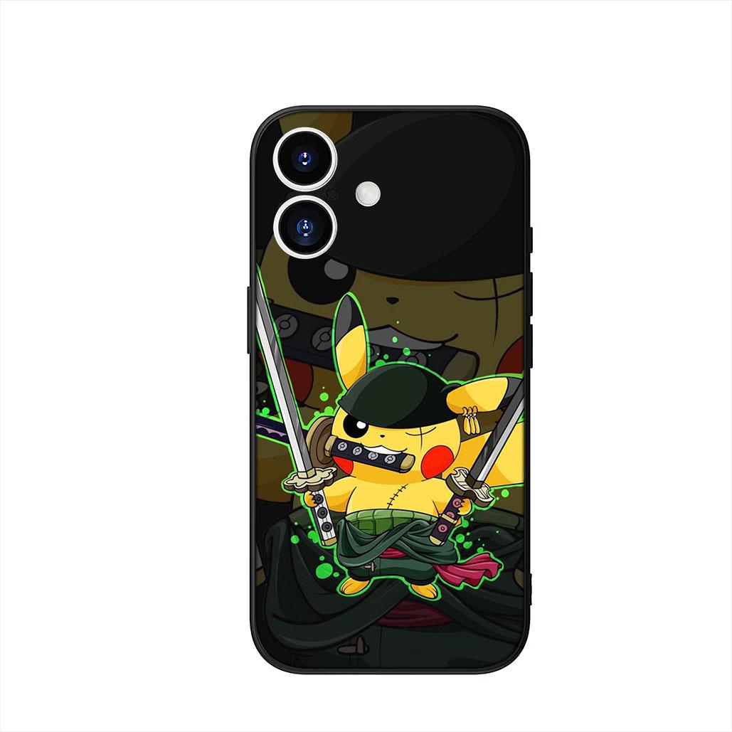 

P-Pokemons P-Pikachus Psyduck Cover Phone Case for Samsung Galaxy S25 S23 S22 S24 FE Ultra Plus A56 A05 A06 A15 A16 A57 S7 Edge Galaxy A05