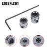 Aluminum Alloy Lz02 5*25T Standard Steering Gear Coupling For Spool 4Mm Shaft For Diy Models Hobby