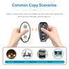 315/433Mhz Copy Remote Control 4 Button Cloning Wireless Remote Control Key Fob Universal for Car Garage Door Gate