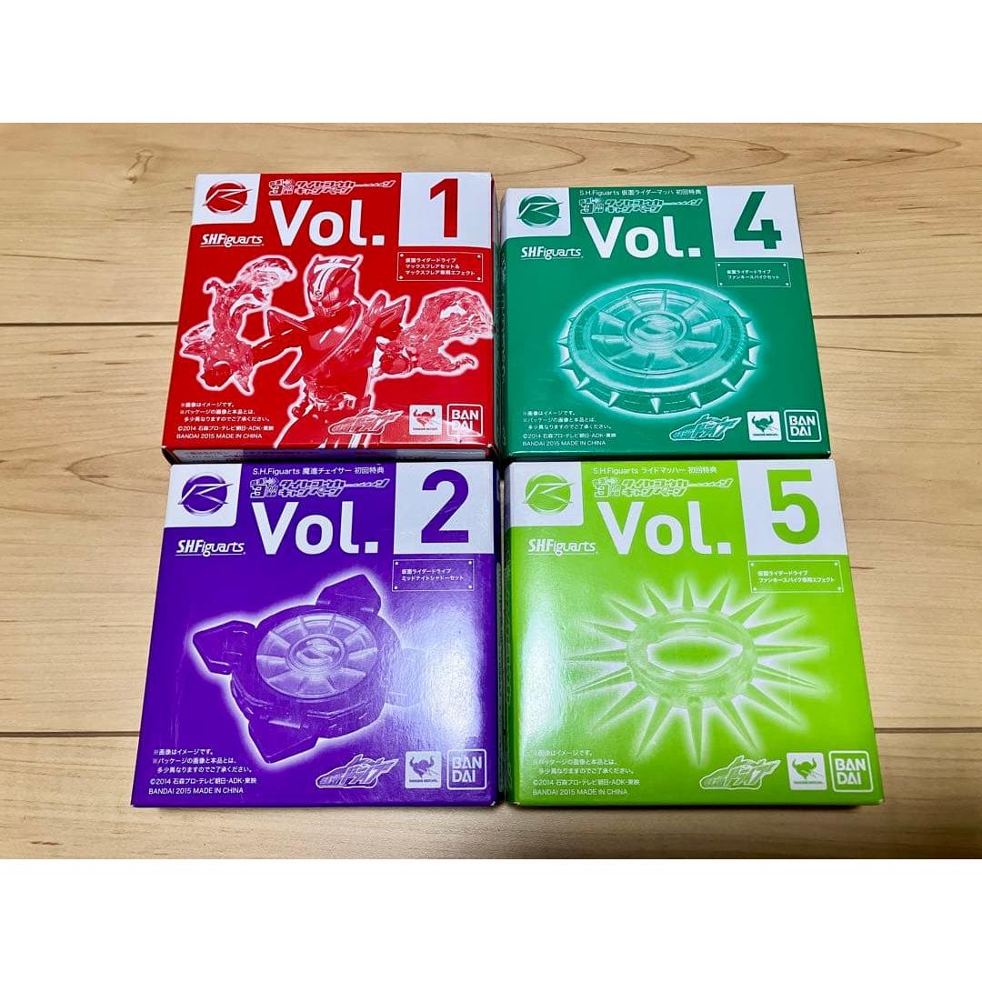 Kamen Rider Drive Figuarts Effect Set Unopened