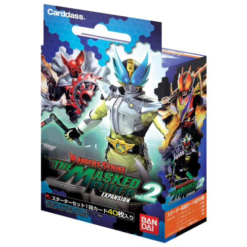 

Rangers Strike Trading Card Game THE MASKED RIDER EXPANSION vol.2 Starter Set