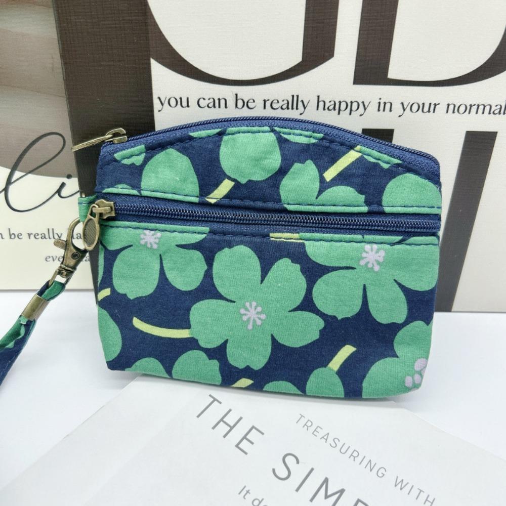 Cute Waterproof Coin Bag Simple Multi-function Purse Short Zipper Wallet