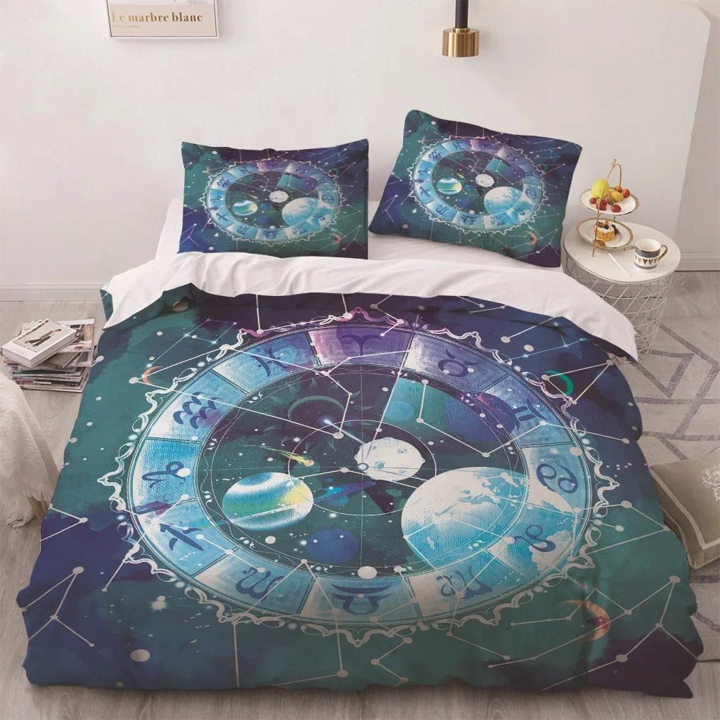 Africa Egypt King Queen Duvet Cover Egyptian Pharaoh Bedding Set for Teens Adults Ancient Frescoes 2/3pcs Polyester Quilt Cover