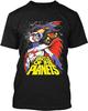 Battle of The Planets Cotton Tee Mens T Shirt Black
