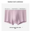 Plus Size Men's Spring and Summer Pure Cotton Breathable Antibacterial Mid Waist Flat Angle Underwear