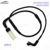 Front + Rear 34356776421 34356776422 Brake Pad Sensor for BMW 5 Series E60 E61 6Series E63 E64 M5 M6 Brake Pad Alarm Line