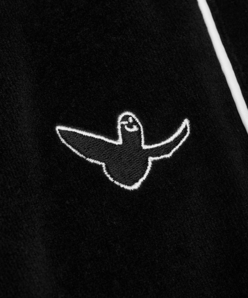 MARK GONZALES Angel Velvet Track Pants - Black