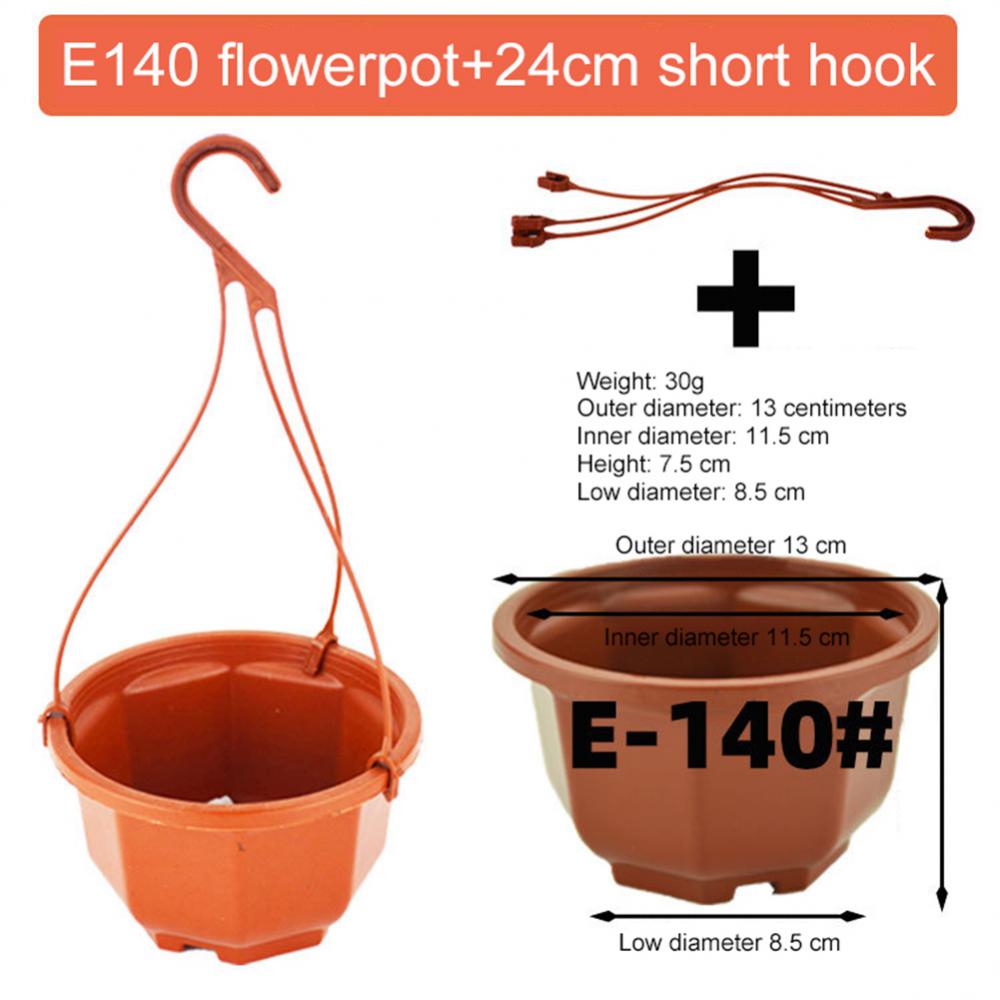 Ghiveci suspendat Ghiveci de flori din plastic Ghiveci pentru suculente Ghiveci suspendat pentru orhidee Pentru balcon Grădină Materiale de plantare 9.8cm