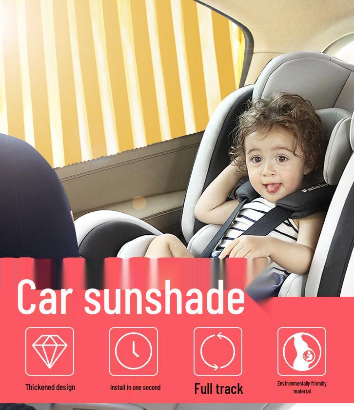 Magnetic Car Sunshade Curtains - Sun Protection & Heat Insulation Sun Visor