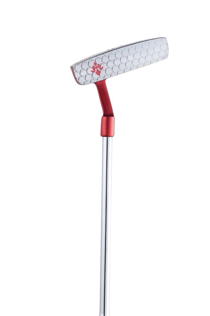 MAZEL Putter Golf Club with Headcover 34 Men's Right-Handed (GS3 - Red, inches)