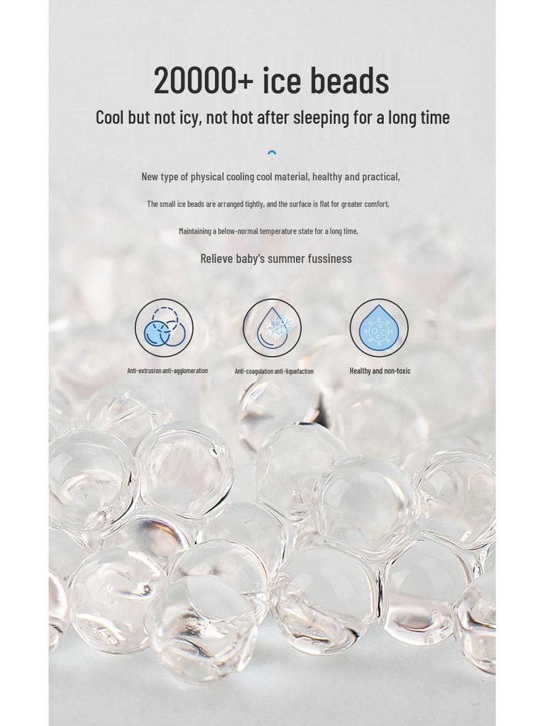 Universal Cool Seat Pad for Strollers and High Chairs – Ice Bead Cushion