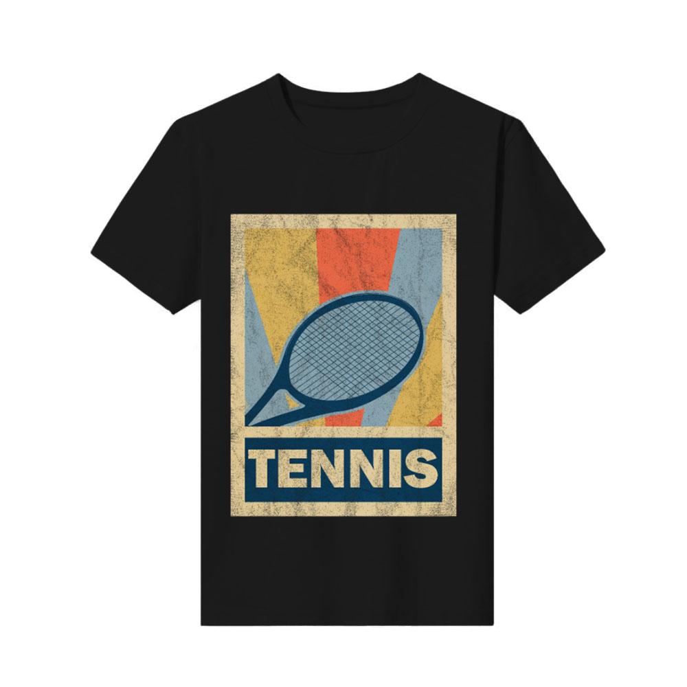Graphic new kawaii t shirt tennis racket athlete retro gift sport harajuku anime best seller Top Unisexs Tshirt