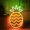 Pineapple Neon Perfect for Bedroom, Dining Room, or Youngsters' Room Nighttime Decor, Youngsters Room Night Light for Wall Decor