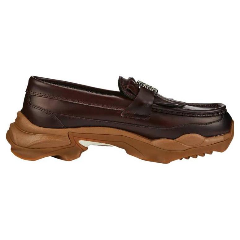 New PUMA Nitefox Palomo Loafers 'Dark Brown' 38668-301