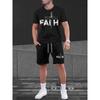 Neue Mode 3D Lustiger Druck Herren Anzug Übergroß Kurzarm Shorts Zweiteiler Herren Sportbekleidung Sommer Freizeit Reise Anzug