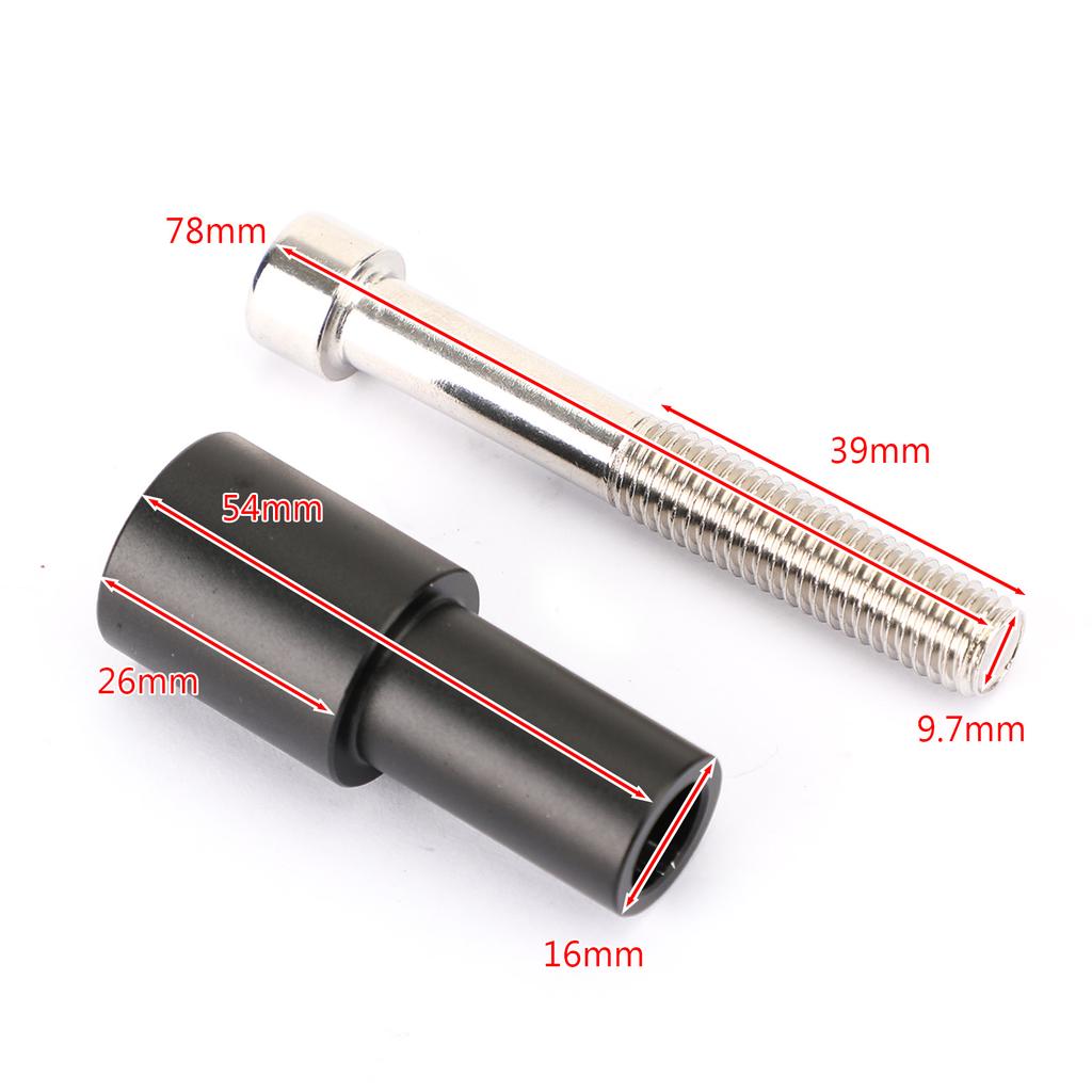 Black Phone Navigation Bracket Extension Fit for BMW K1600GT K1600GTL R1200RT