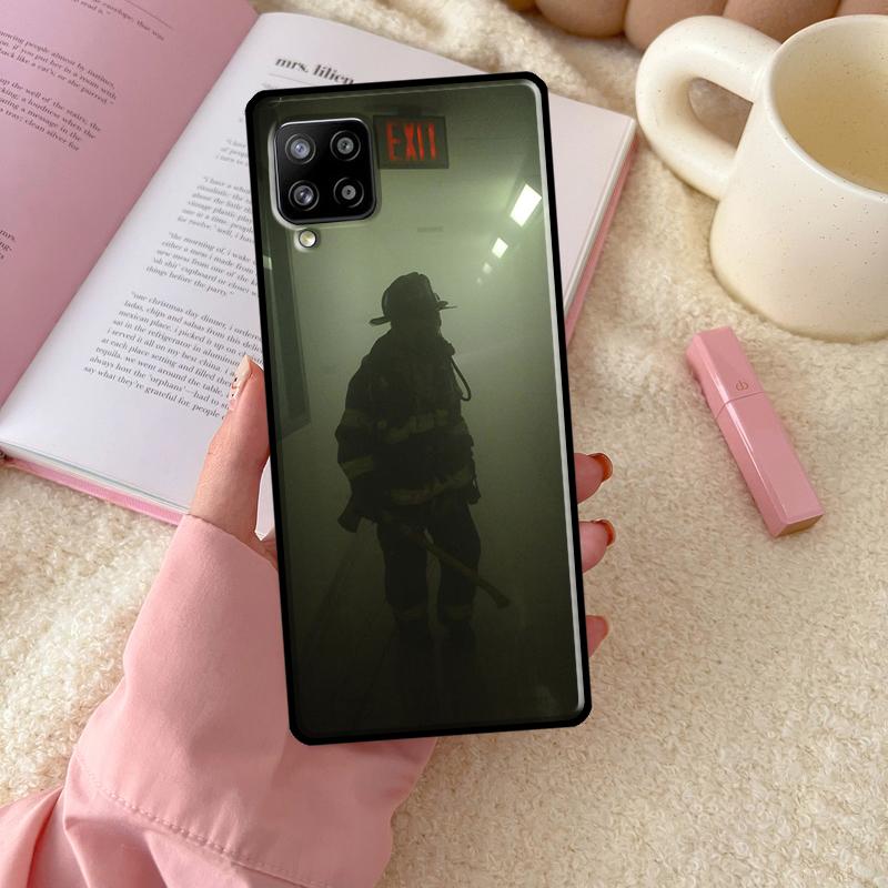 Feuerwehrmann Helden Feuerwehrmann Für Samsung Galaxy A55 A35 A15 A32 A12 A22 A52 A54 A34 A14 A56 A36 A26 A16 A13 A53 A06 Hülle