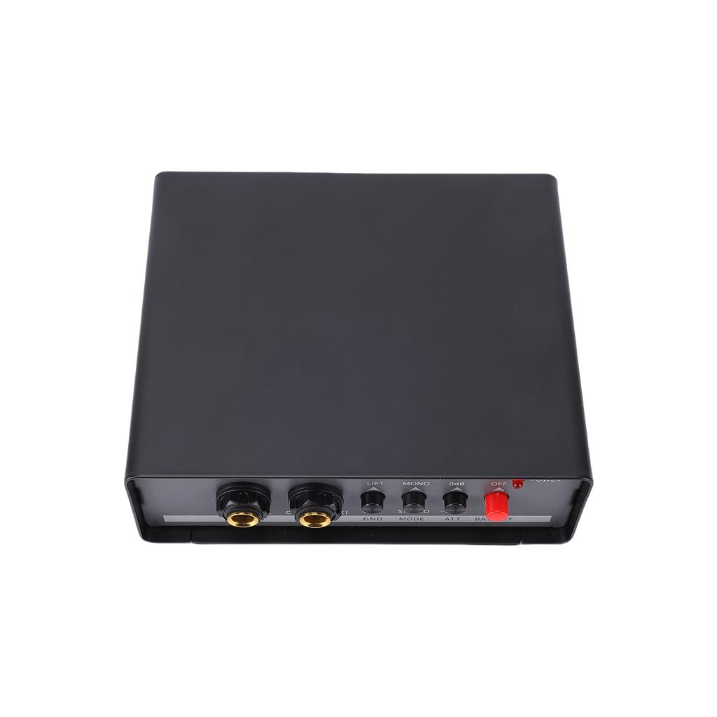Active DI Box Dual Channel Balanced Sound Interface Signal Converter Ground Isolator Professional DI Direct Box for