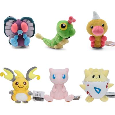 Παιχνίδια Πλούς Pokemon Weedle Caterpie Butterfree Raichu Mew Togepi Κούκλα Μαλακά Γεμιστά Παιχνίδια Για Παιδικό Δώρο Γενεθλίων Χριστουγέννων