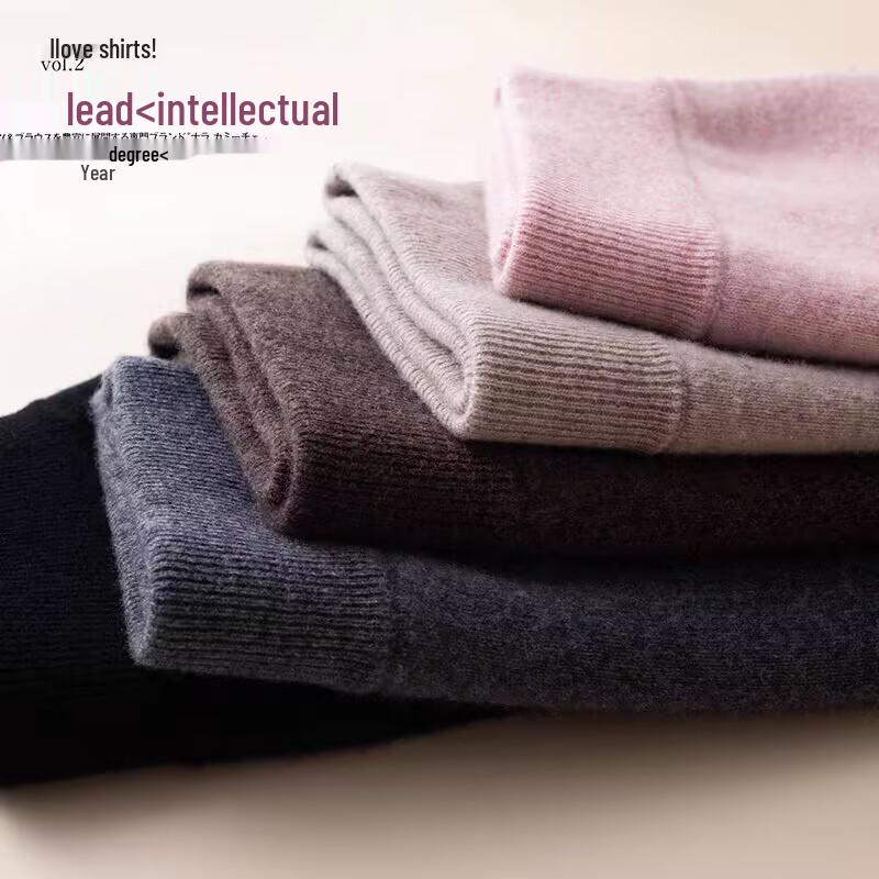 Nowa damska spódnica midi z wysokim stanem, czysta wełna - jesień/zima, wyszczuplający dzianina kaszmirowa